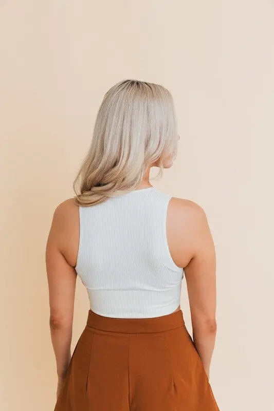 Ultra Comfy Everyday Ribbed Crop Top Leto Accessories