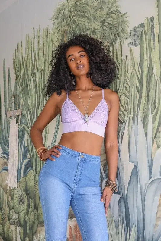 Waistband Loop Lace Brami Leto Accessories Lilac S
