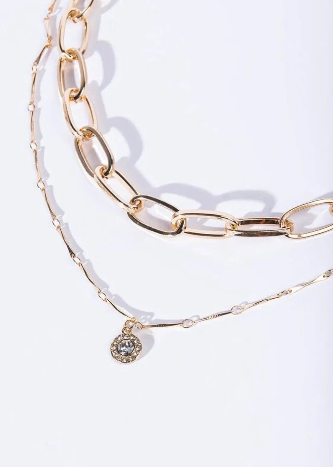 Callie Jewel Link Necklace necklace set Poet Street Boutique