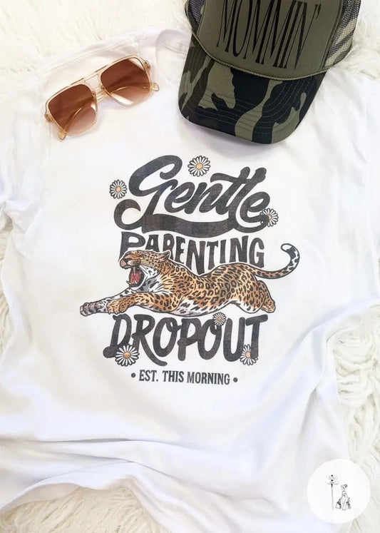 Gentle Parenting Dropout Graphic Tee - Poet Street Boutique Gentle Parenting Dropout Graphic Tee