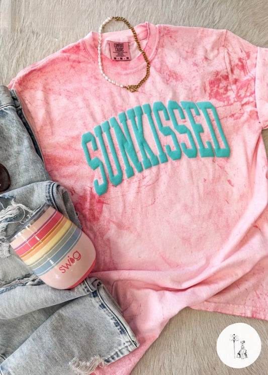 Sunkissed Puff Print Graphic Tee Poet Street Boutique