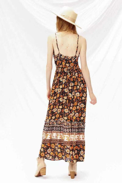 Miss Sparkling Floral Maxi Dress