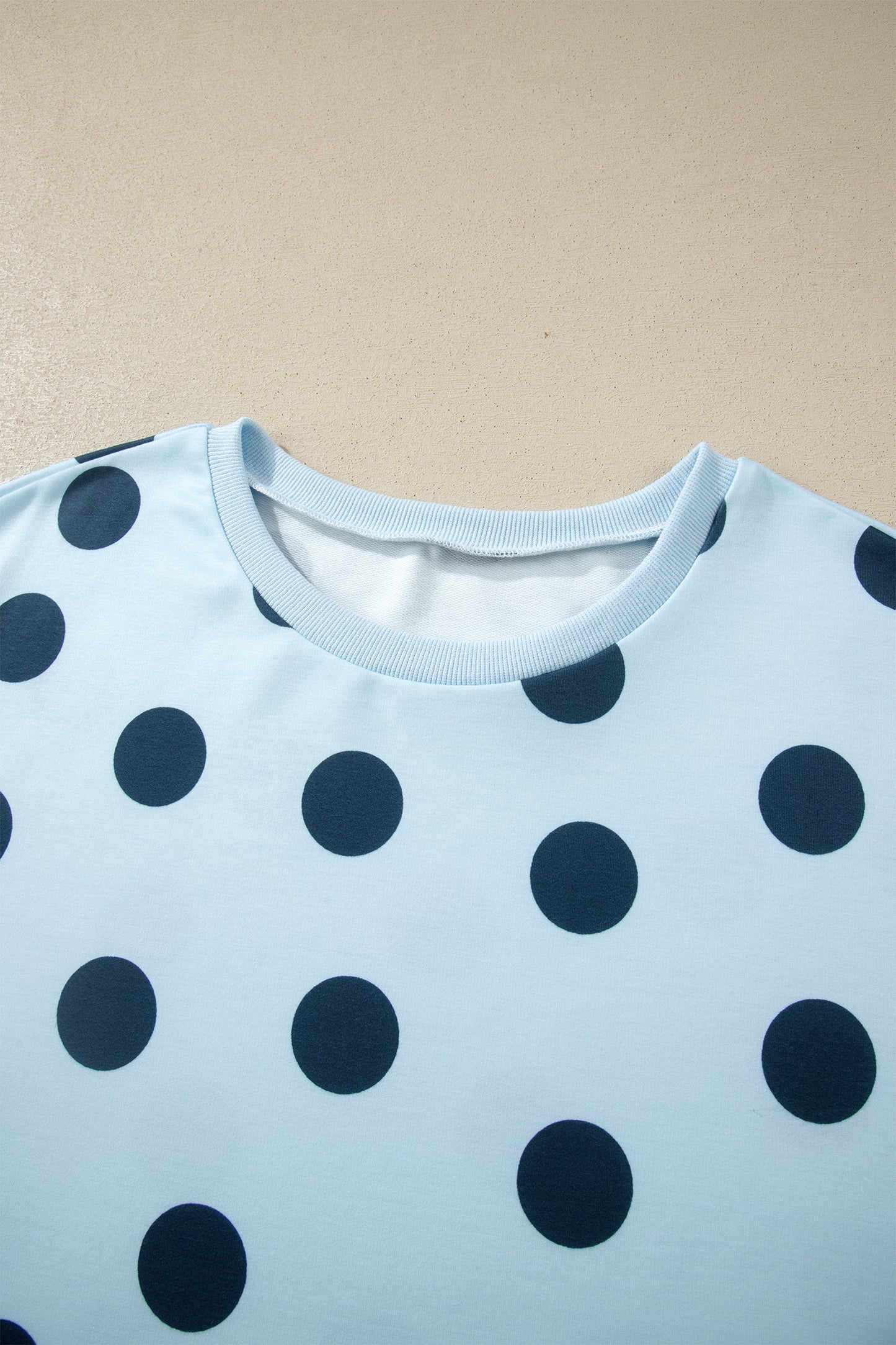 Polka Dot Tee & Drawstring Short Set