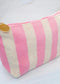Terry Striped Everything Pouch Cosmetic Case Ellison and Young
