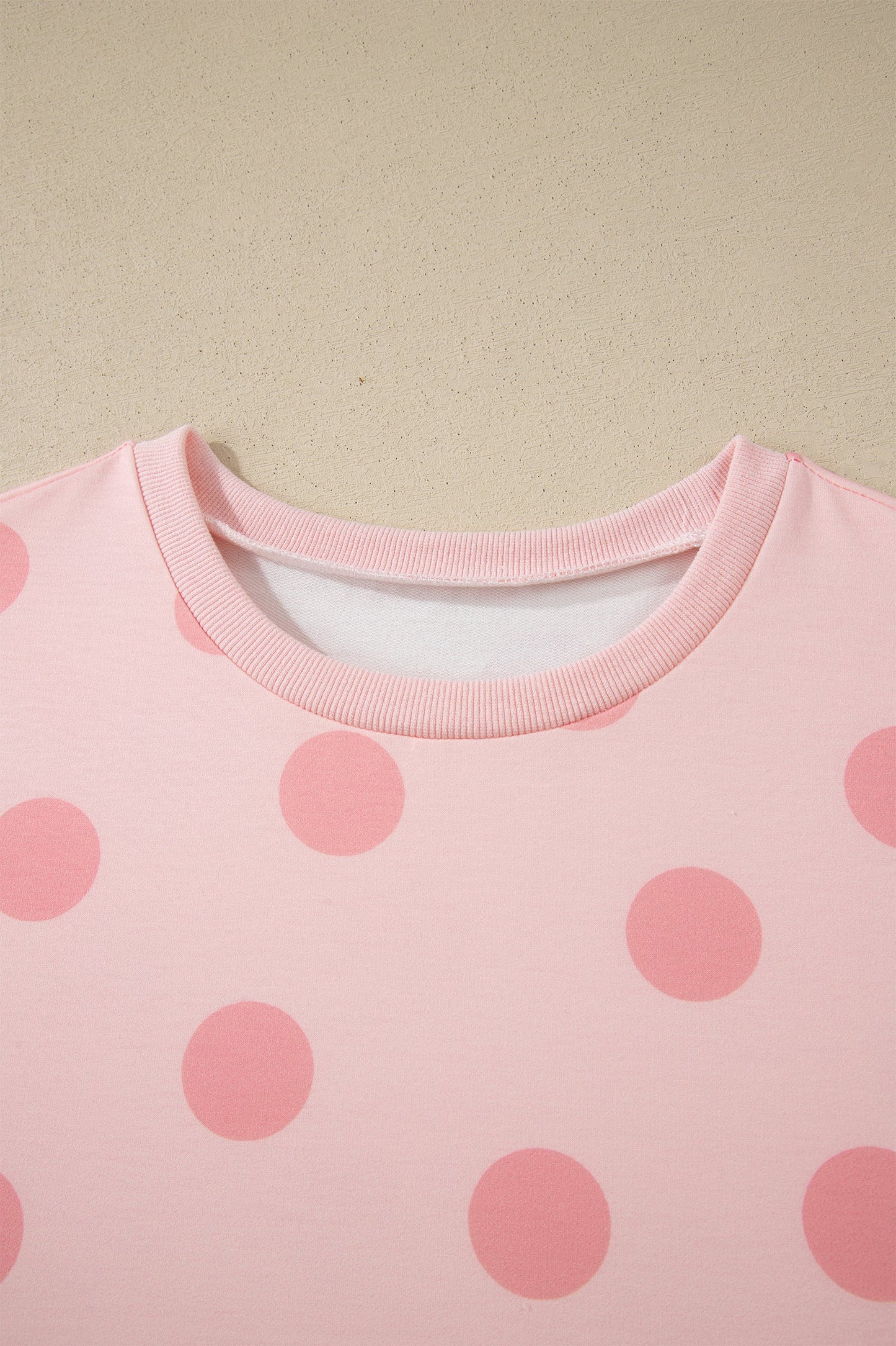 Polka Dot Tee & Drawstring Short Set