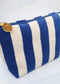 Terry Striped Everything Pouch Cosmetic Case Ellison and Young