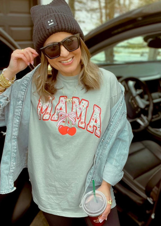 Cherry Mama Graphic Tee Poet Street Boutique