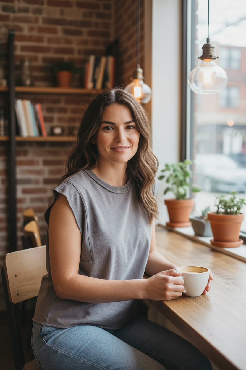 Mineral Wash Boxy Tank Top