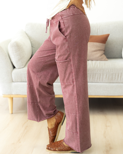 Wild Ginger Raw Hem Pants