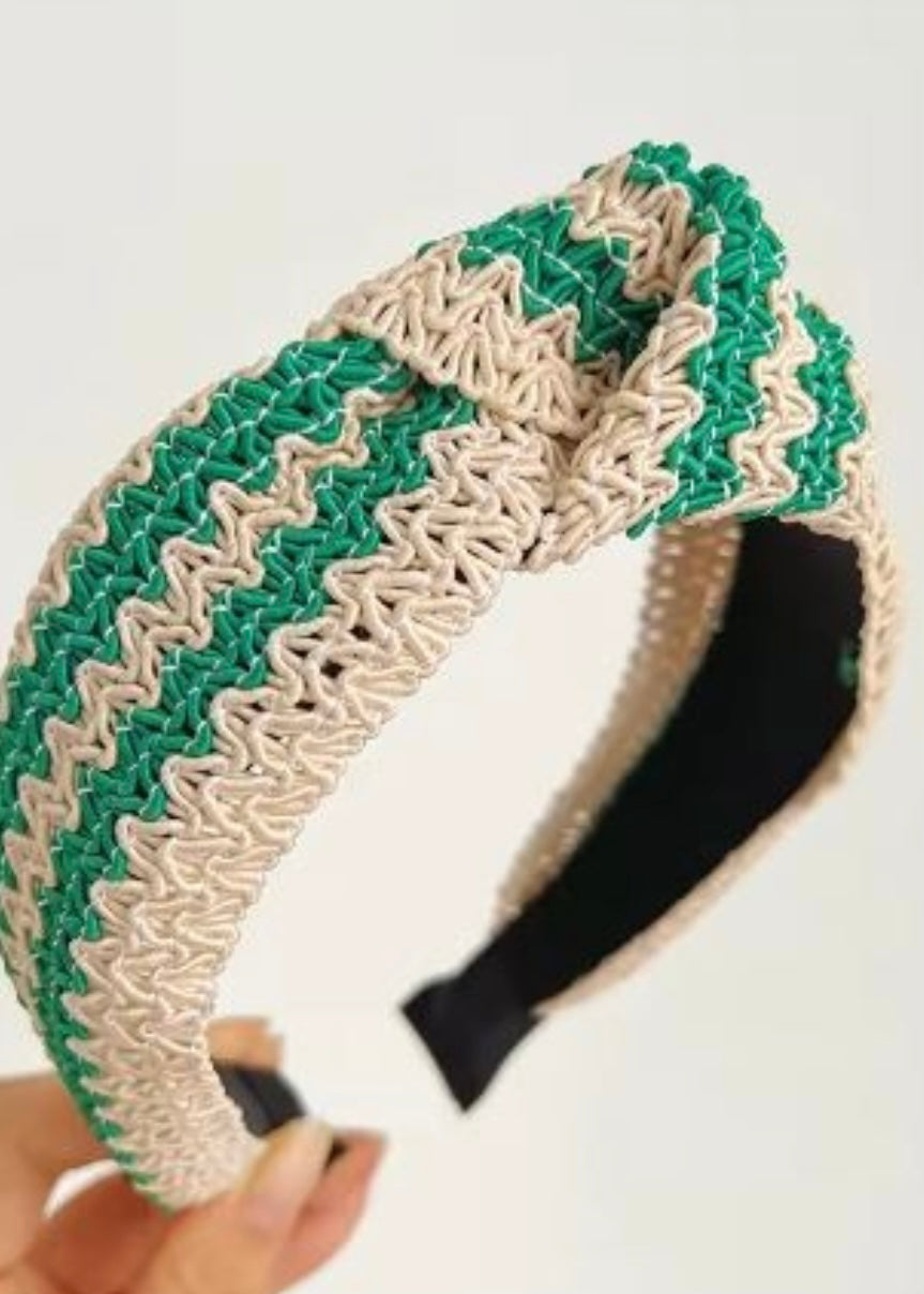 Ric Rac Crochet Headband Thomas and Lee Co