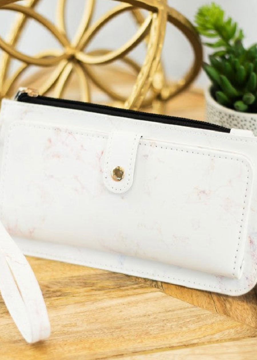 Bella Wristlet Credit Card Zipper Wallet Poet Street Boutique