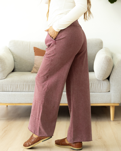 Wild Ginger Raw Hem Pants