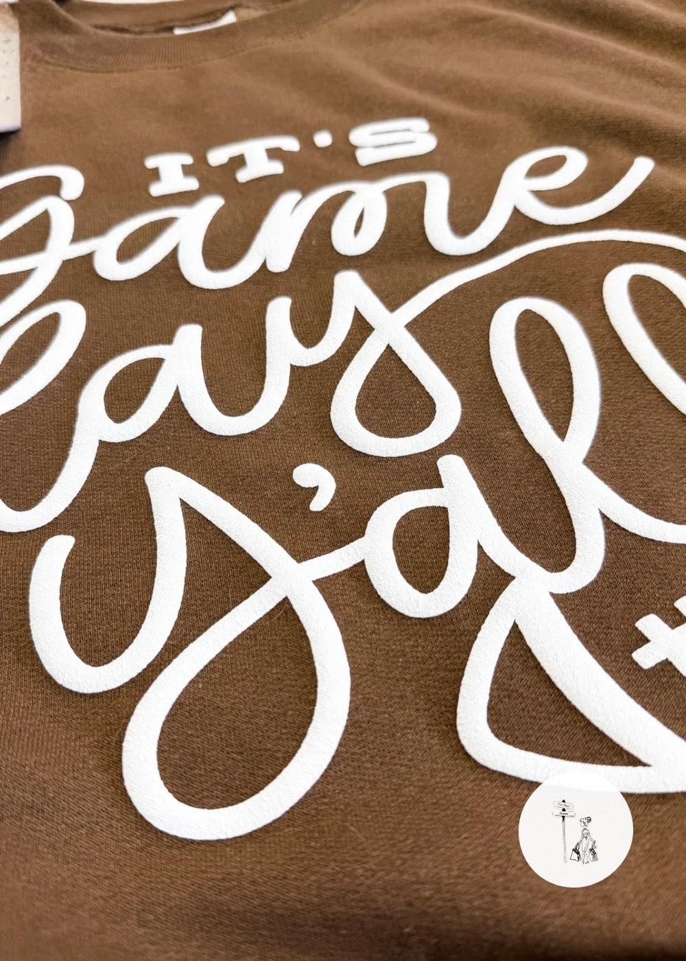 It’s Game Day Y’all Puff Print Sweatshirt Poet Street Boutique
