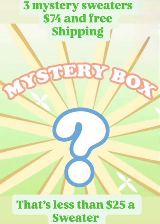 Mystery Box - 3 Piece Sweaters & Cardigans Miss Sparkling