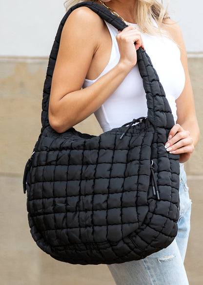 Taylor Quilted Puffer Tote