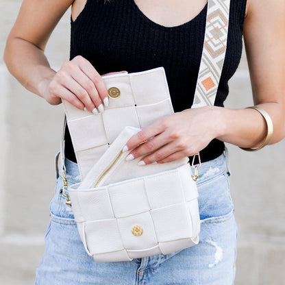 Margot Foldover Leather Crossbody
