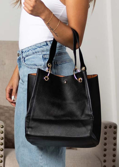 Emery Convertible Hobo Bucket Shoulder Crossbody Bag