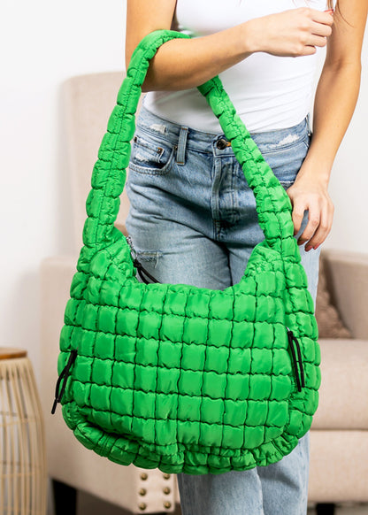 Taylor Quilted Puffer Tote