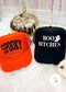 Boo Bitches or Spooky  Trucker Hat Poet Street Boutique
