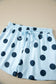 Polka Dot Tee & Drawstring Short Set
