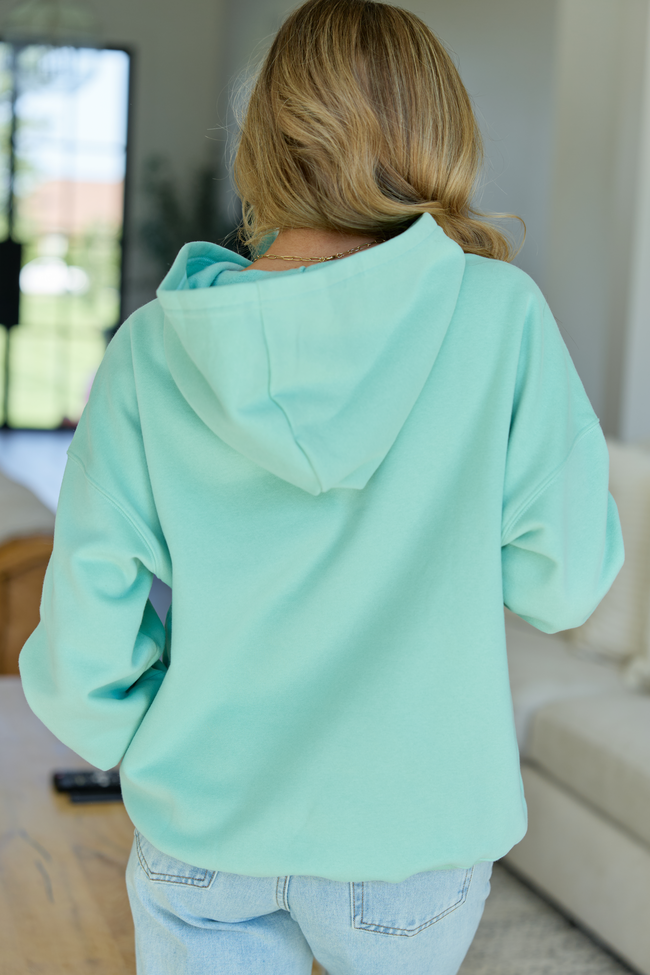Teacher Polka Dot Mint Graphic Hoodie