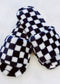 Luxe Lounge Checker Cozy Slippers Poet Street Boutique