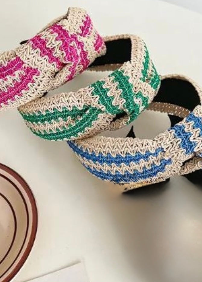 Ric Rac Crochet Headband Thomas and Lee Co