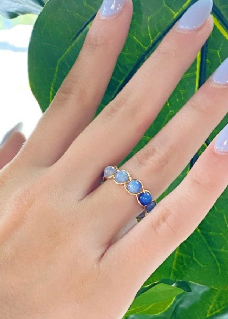 Wired Stone Ring Poet Street Boutique