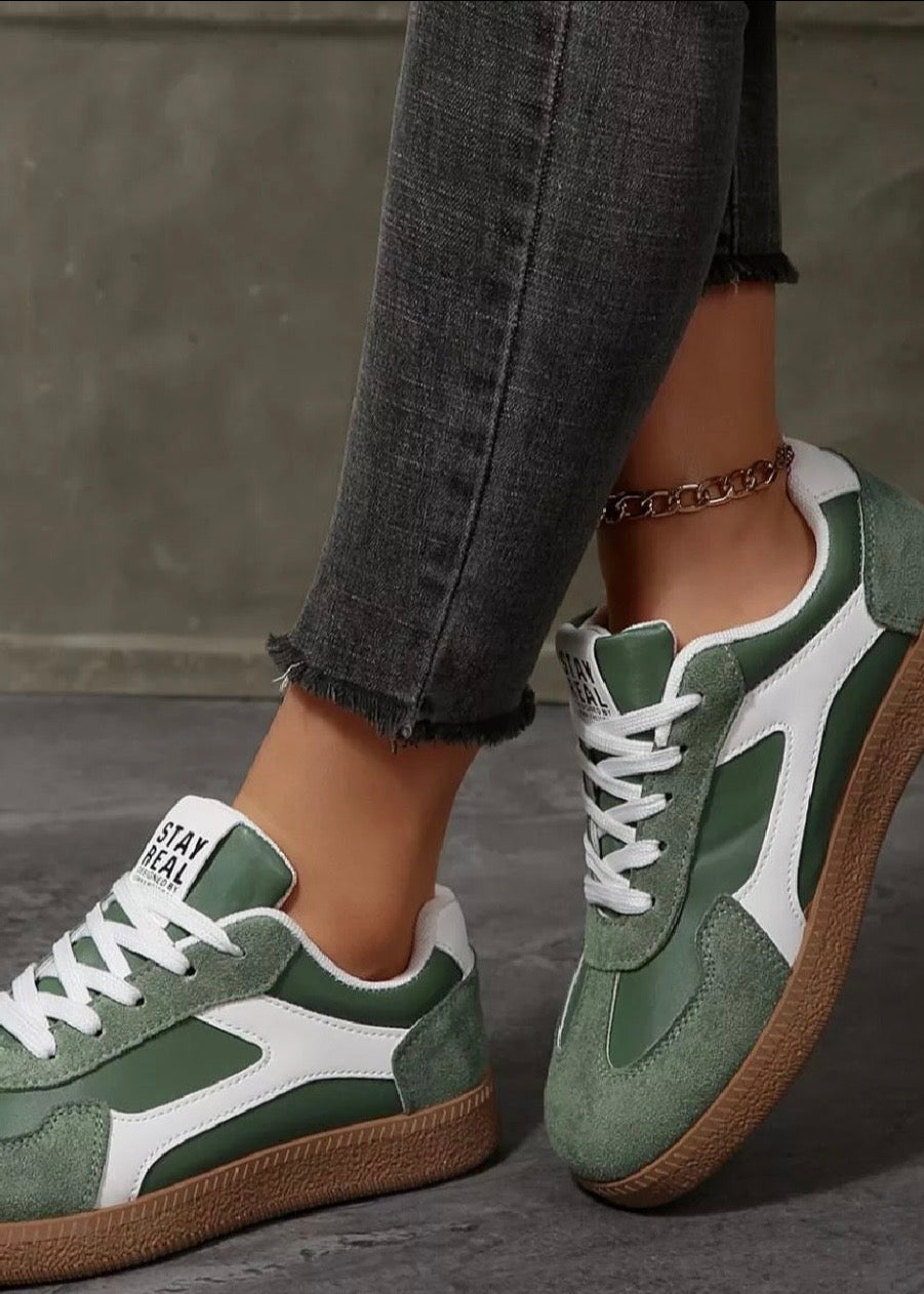 Round Toe Flats Sneakers