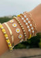 7 Piece Gold Floral Bracelet Set Poet Street Boutique