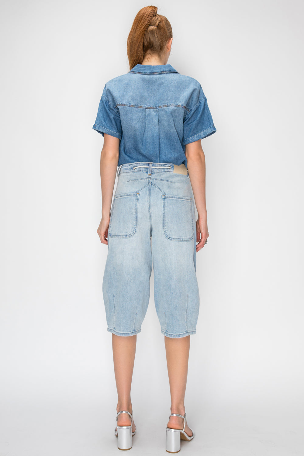 Artemis Vintage High Rise Relaxed Tapered Jorts