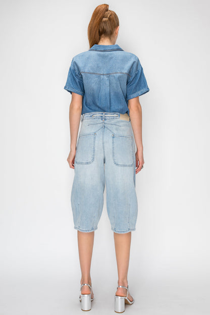 Artemis Vintage High Rise Relaxed Tapered Jorts