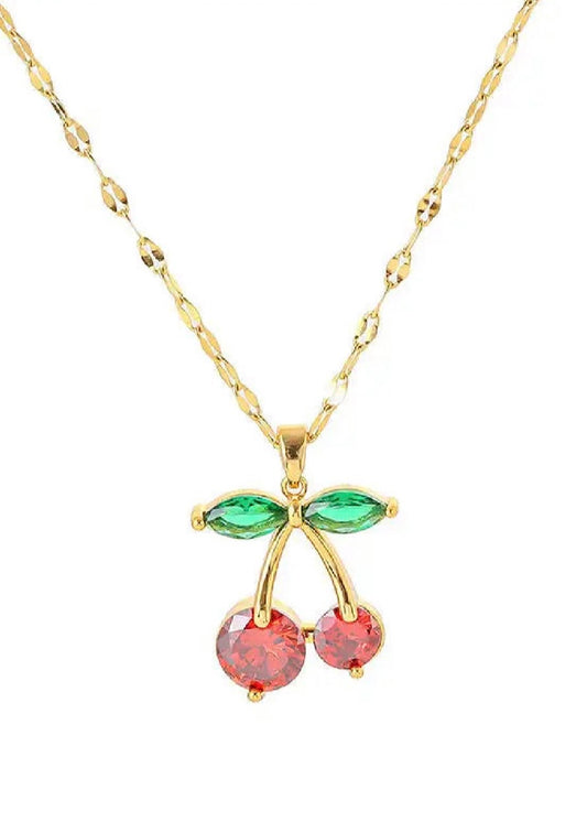 Cherry Charm Necklace
