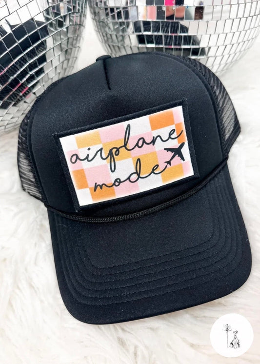 Airplane Mode Trucker Hat Poet Street Boutique