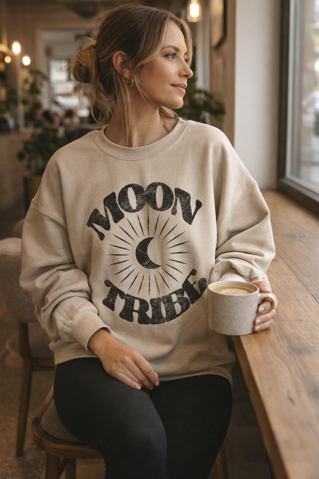 Moon Tribe Graphic Sweatshirt