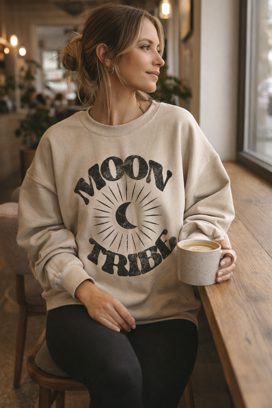 Moon Tribe Graphic Sweatshirt