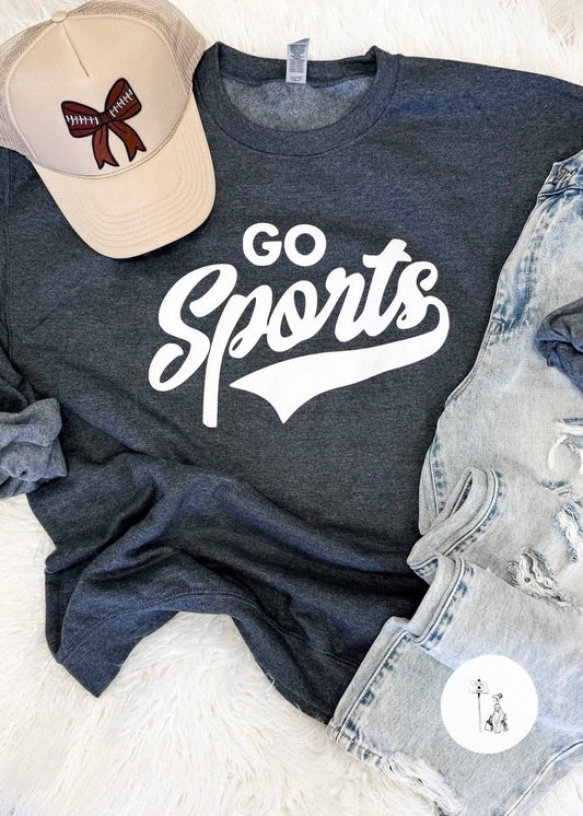Go Sports Graphic Tee Poet Street Boutique