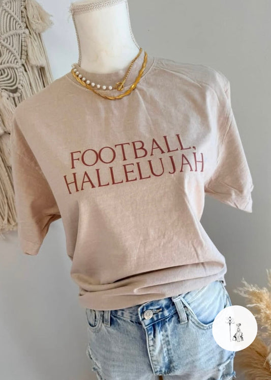 Football Hallelujah Graphic Tee