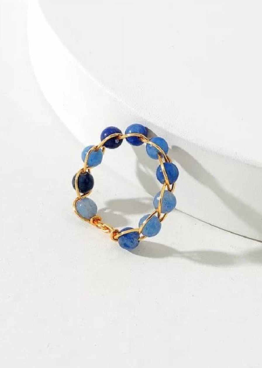 Wired Stone Ring Poet Street Boutique