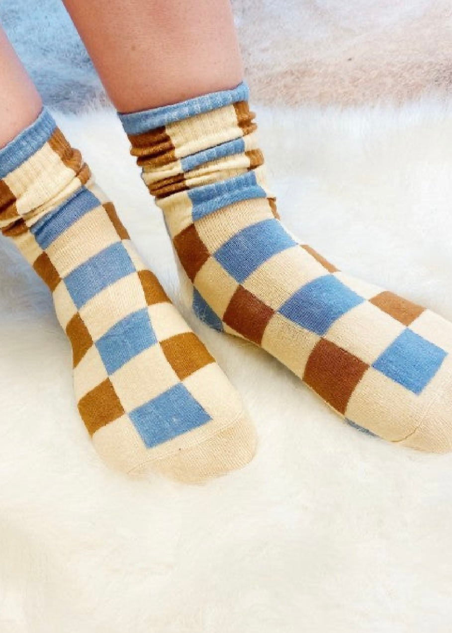 Trendy Pattern Trio Socks Set Poet Street Boutique
