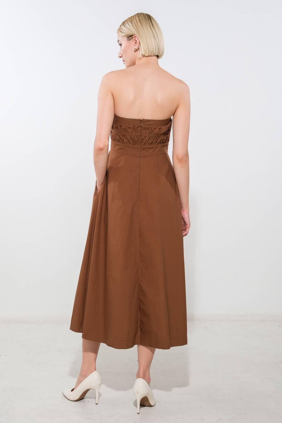 MYSTIC MUSE WOVEN MIDI DRESS - Poet Street Boutique