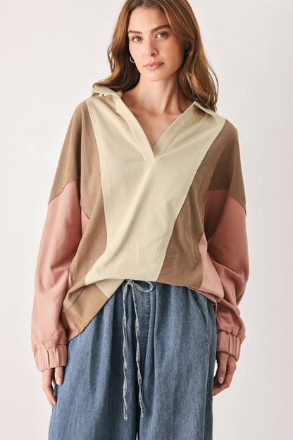 Time spent Together Multi Color Knit Top