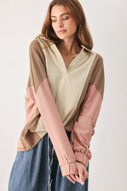 Time spent Together Multi Color Knit Top