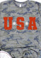 USA with Silver Stars Graphic Tee Camo Poet Street Boutique