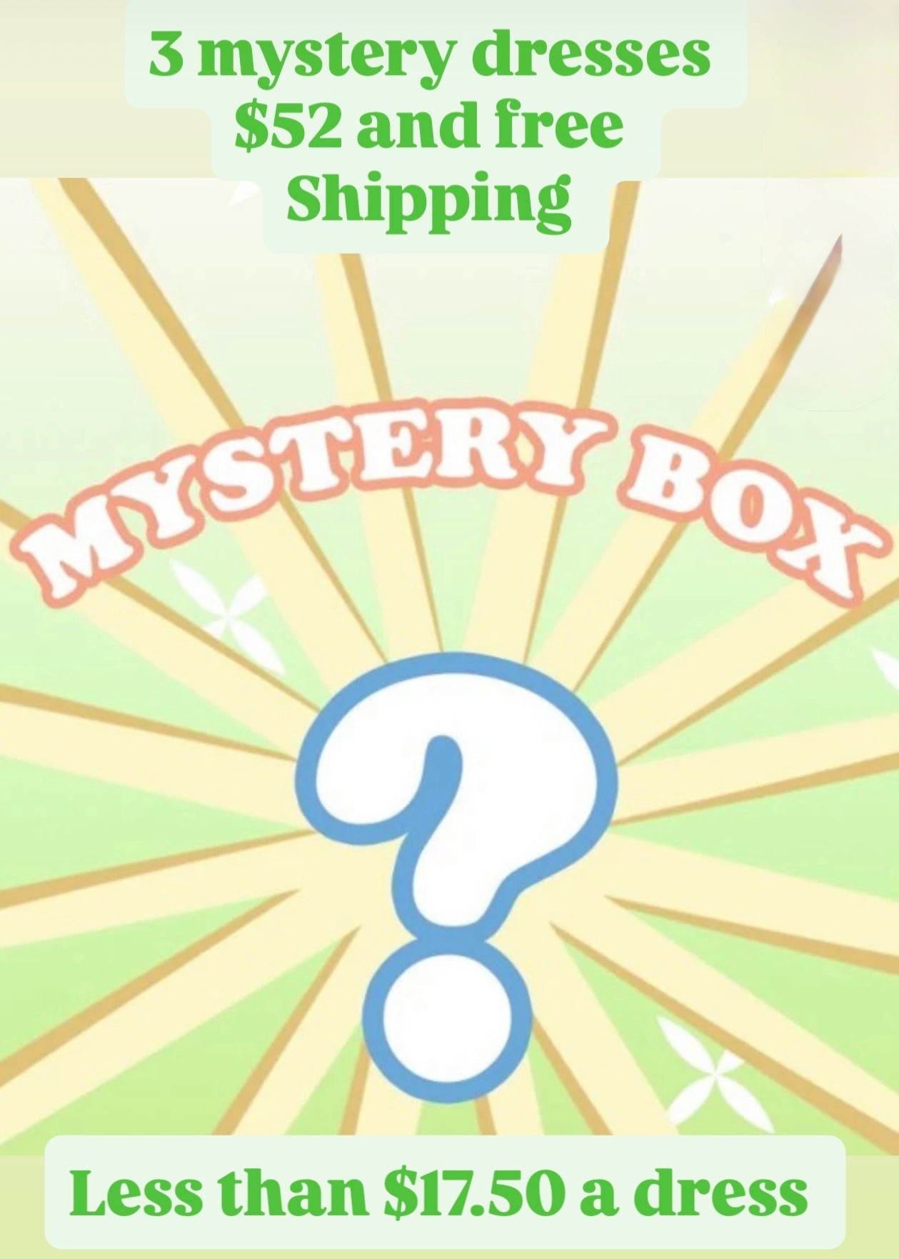 Mystery Box - 3 Dresses Miss Sparkling