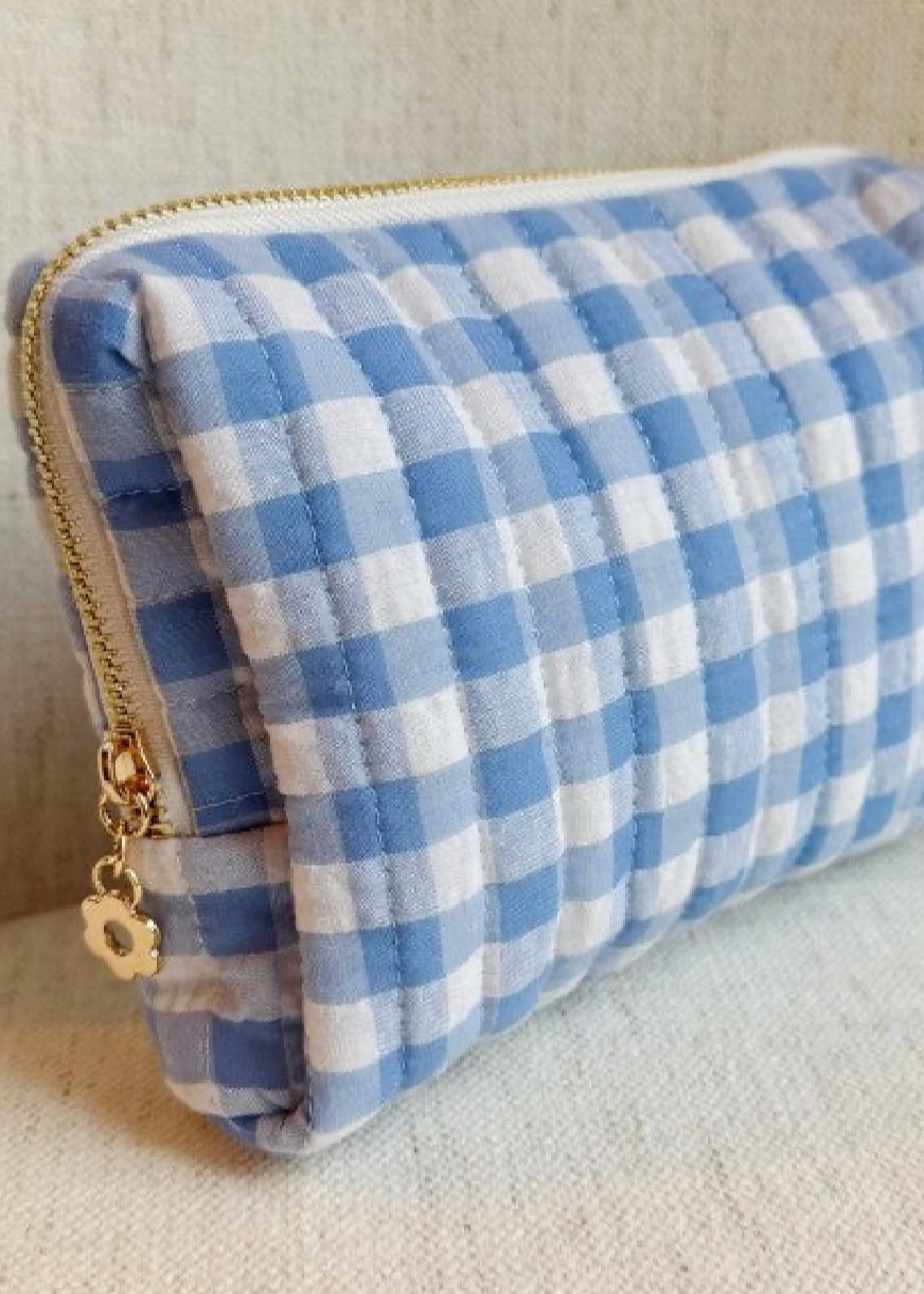 Color Parade Gingham Cosmetic Case Ellison and Young