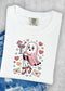 Cute Ghost Valentine Day Comfort Color Tee Poet Street Boutique