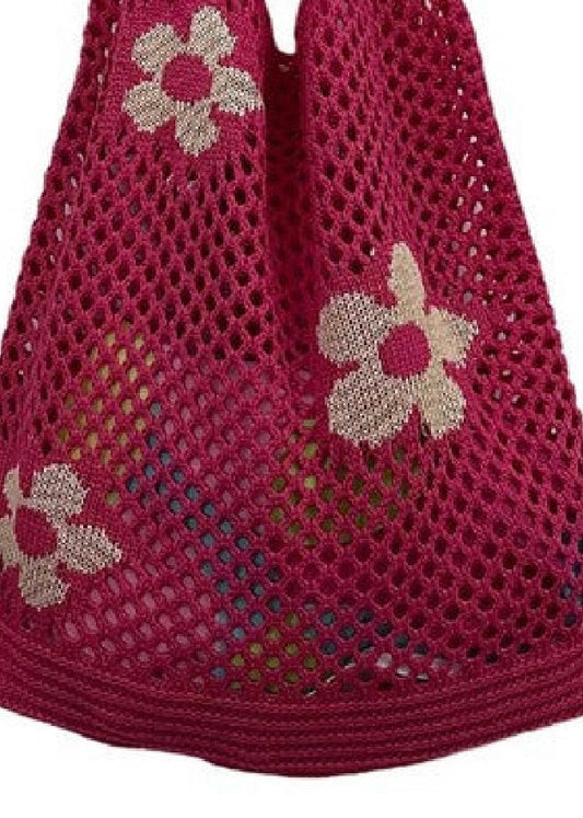 Flower Power Mesh Shoulder Bag Miss Sparkling