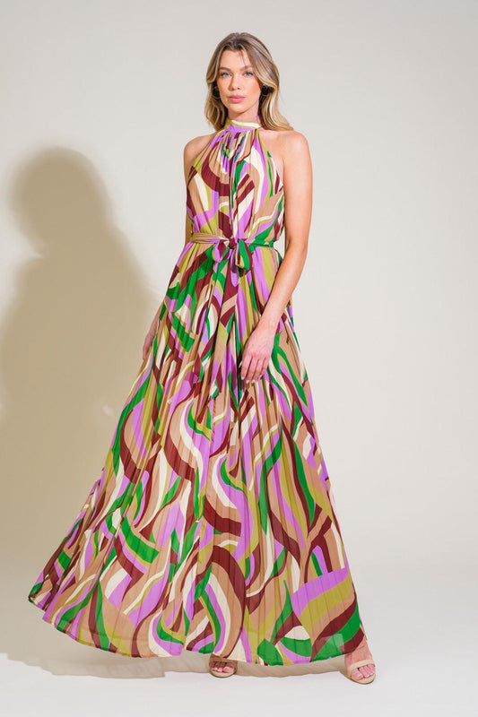 As Time Goes By Woven Maxi Dress