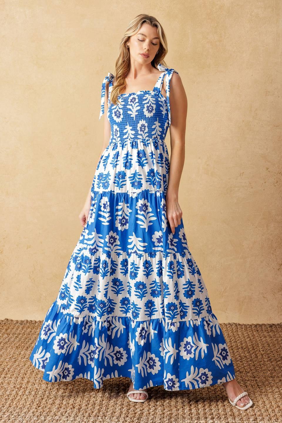 Cotton Glamour In Motion Woven Maxi Dress